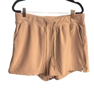 Old Navy Active Powersoft High Rise Go Dry Brown Women's Shorts